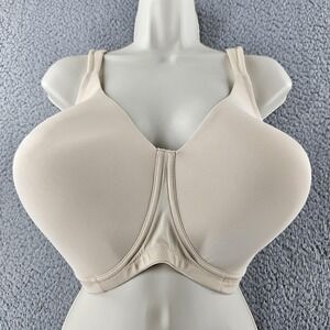 Leading Lady Bra‎ 54C Beige The Brigitte Full Coverage Wirefree TShirt Bra 5042